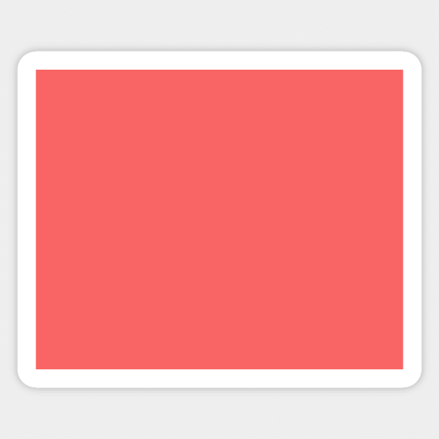 Pastel Red. Sticker by ColorKingdom